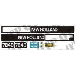 Kit d'autocollants Ford NH 7840