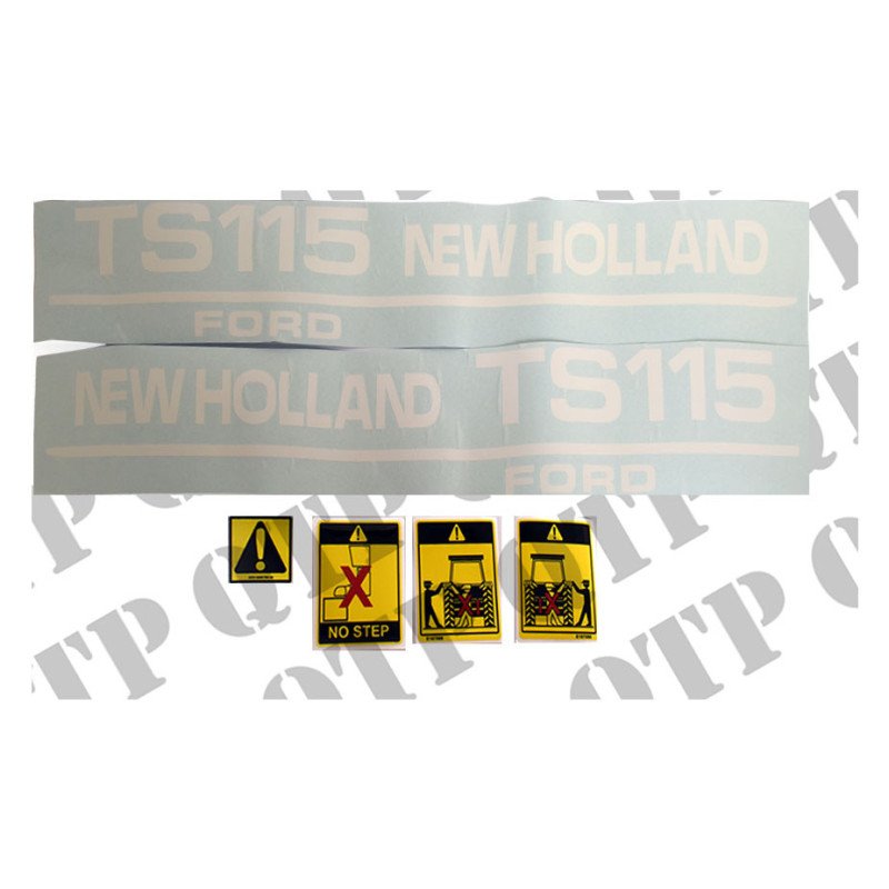 Jeu d'autocollants TS115